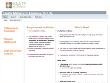 Tablet Screenshot of equityallianceatasu.org